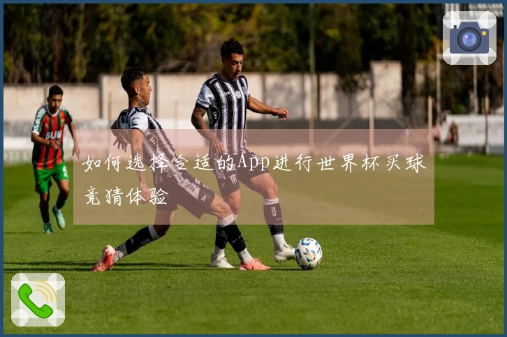 如何选择合适的App进行世界杯买球竞猜体验